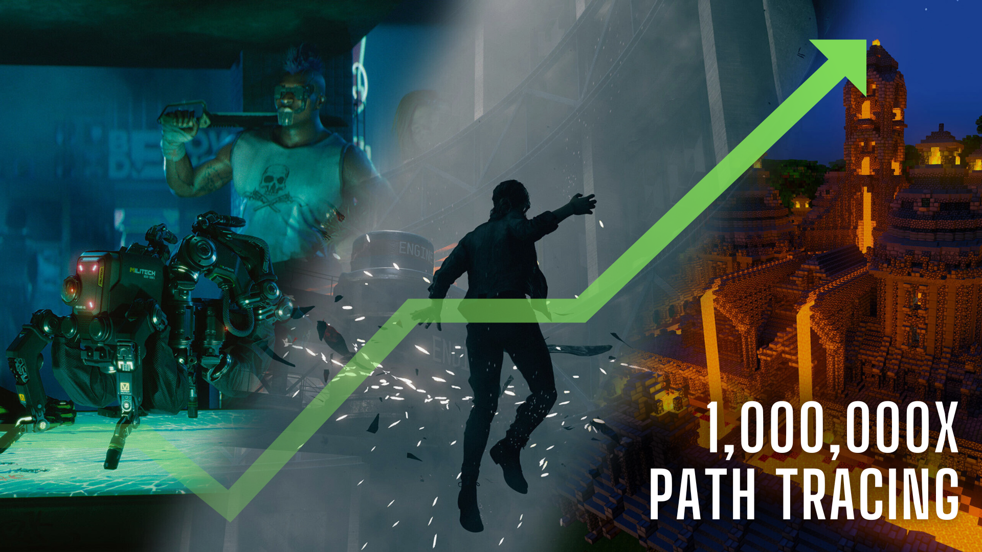 Nvidia Reveals 1 Million-Fold Path Tracing Performance Target for Future GPUs