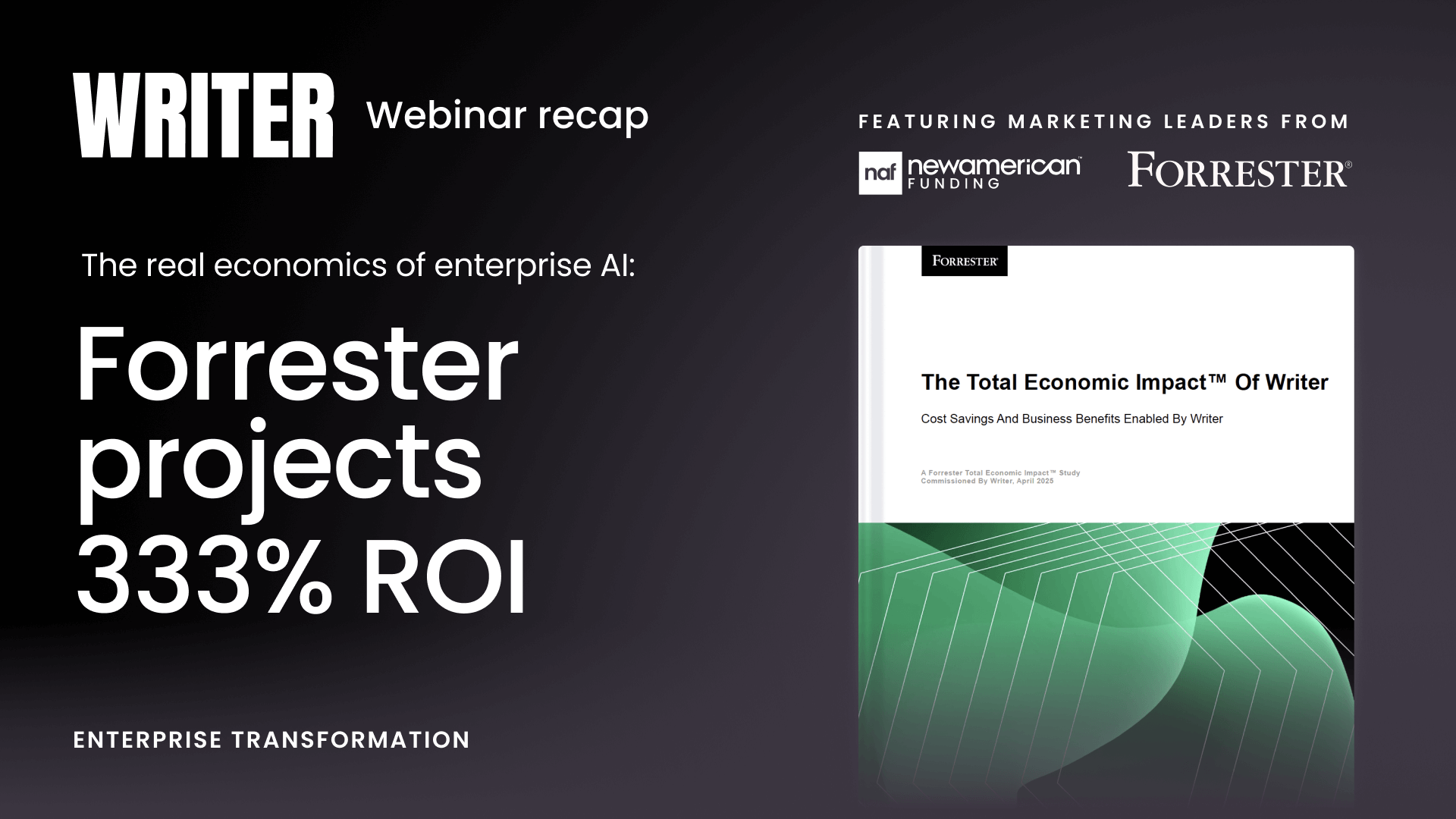 The real economics of enterprise AI: Forrester study shows 333% ROI — here’s how New American Funding is also achieving benefits — news