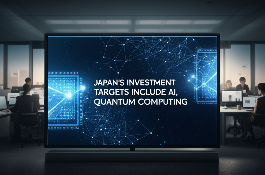 Japan’s Investment Targets Include AI, Quantum Computing