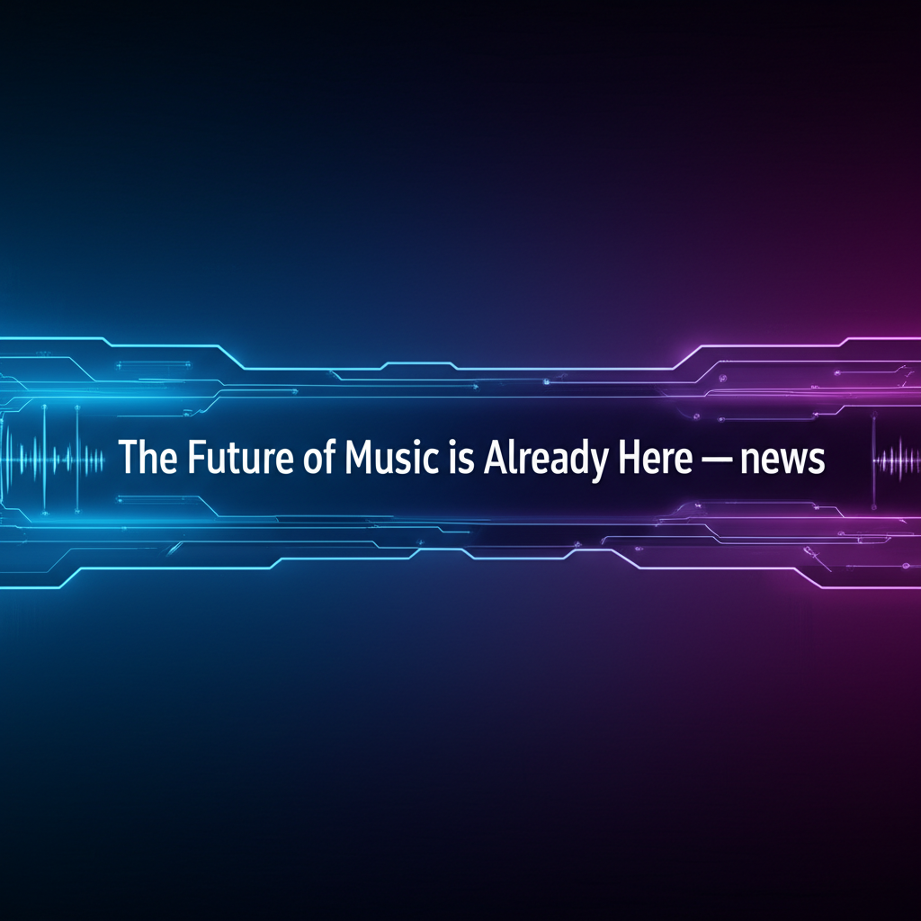 The Future of Music is Already Here — news