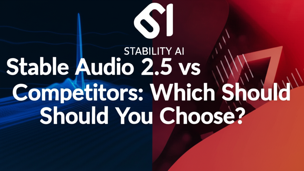 Stable Audio 2.5 vs Competitors: Which Should You Choose?