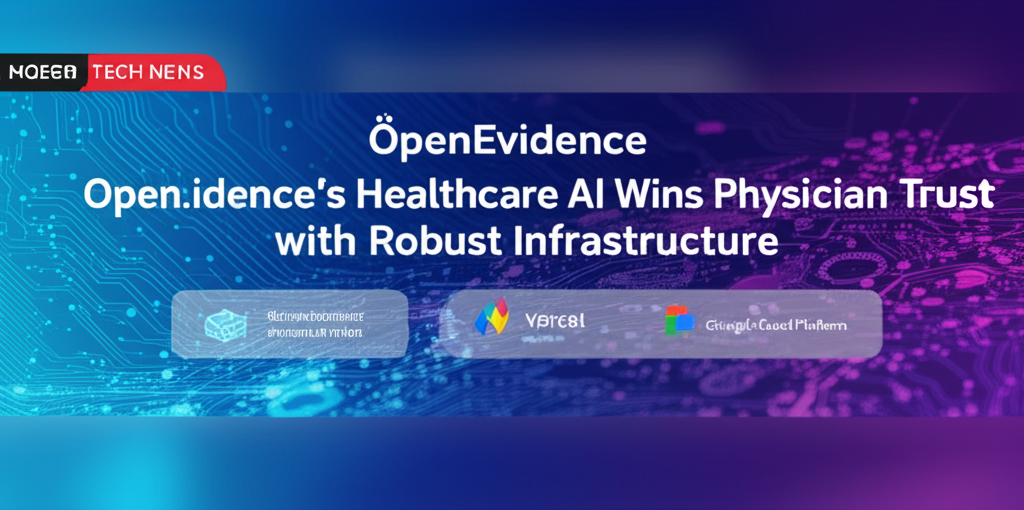 OpenEvidence's Healthcare AI Wins Physician Trust with Robust Infrastructure