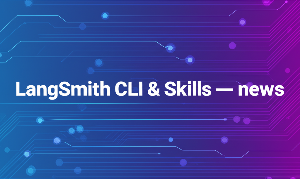 LangSmith CLI & Skills — news