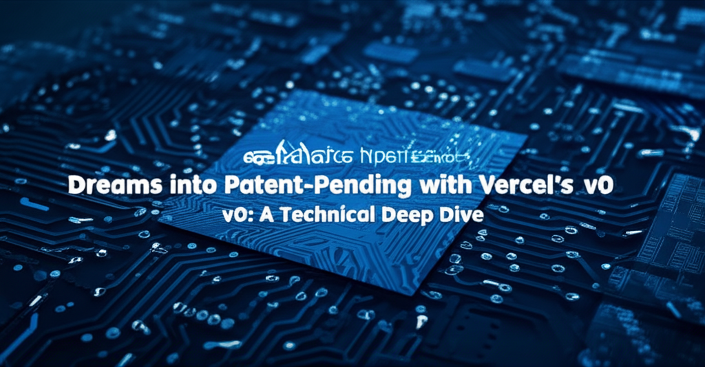 How Avalara Turns Pipe Dreams into Patent-Pending with Vercel's v0: A Technical Deep Dive