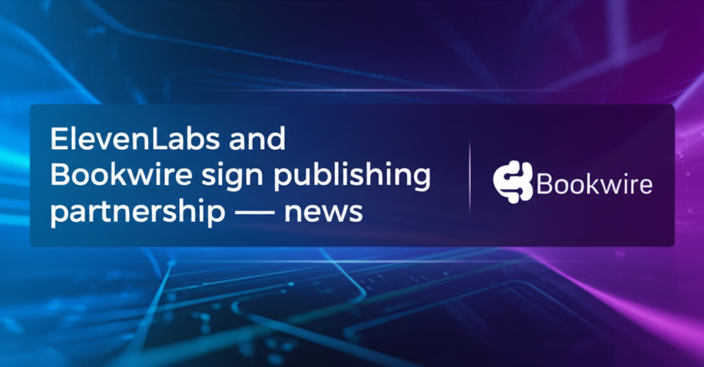 ElevenLabs and Bookwire sign publishing partnership — news