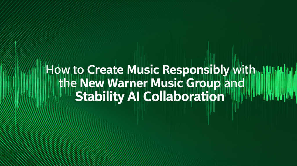 How to Create Music Responsibly with the New Warner Music Group and Stability AI Collaboration