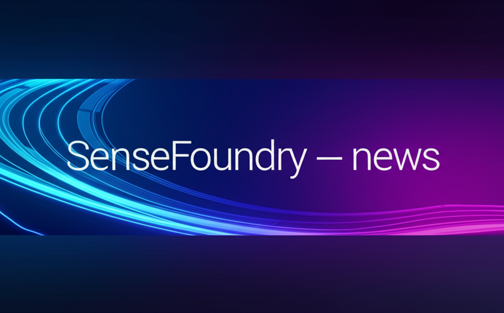 SenseFoundry — news