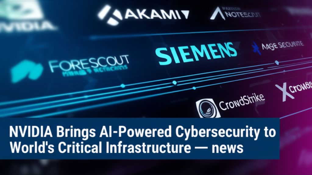 NVIDIA Brings AI-Powered Cybersecurity to World’s Critical Infrastructure — news